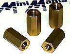 Sprite/Midget Classic Mini manifold brass nut long