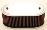Sprite/Midget K&N Oval Air Filter for for 40 & 45 DCOE Weber Carb 9