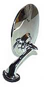 Sprite/Midget Rear View Mirror In Polished Stainless | Morris Minor