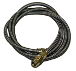 Sprite/Midget Classic Mini braided hose for oil gauge