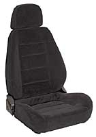 Sprite/Midget Corbeau Sport Seat Pair In Black Cloth