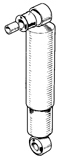 Sprite/Midget Classic Mini Standard Tube Shock Absorber Front