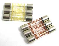 Sprite/Midget Spare Fuse Pack Includes 15 and 25 Amp Fuses