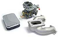 Sprite/Midget Classic Austin Mini DGV Weber carb kit includes , manifold , carb , air cleaner