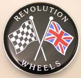 Sprite/Midget Revolution Wheel Center Cap, 67mm, For New 5X12 Wheels